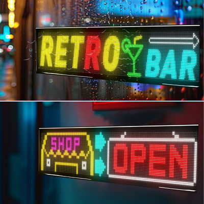 Màn hình LED dẻo độ sáng cao 3500 Nits Kết nối Bluetooth 1330x192mm