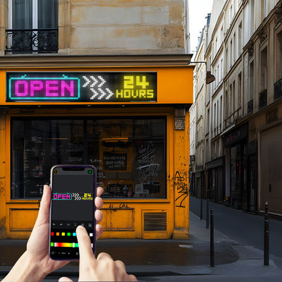 Màn hình ma trận LED linh hoạt với độ sáng 3500 Nits, tuổi thọ 100 giờ, màn hình hiển thị linh hoạt và kích thước điểm ảnh 16*96plus