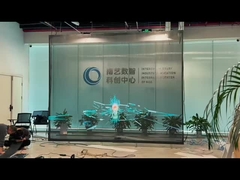 Màn hình LED phim trong suốt linh hoạt P15 cho màn hình hiển thị tòa nhà lớn