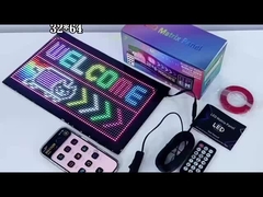 Màn hình LED dẻo độ sáng cao 3500 Nits Kết nối Bluetooth 1330x192mm