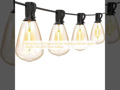 Thêm một chút thanh lịch vào đám cưới của bạn với đèn sân và điện áp đầu vào AC 110V/220V