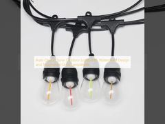 Đèn năng lượng mặt trời ngoài trời tự động bật/tắt với thiết kế chống thấm nước và chao đèn bằng kính cường lực